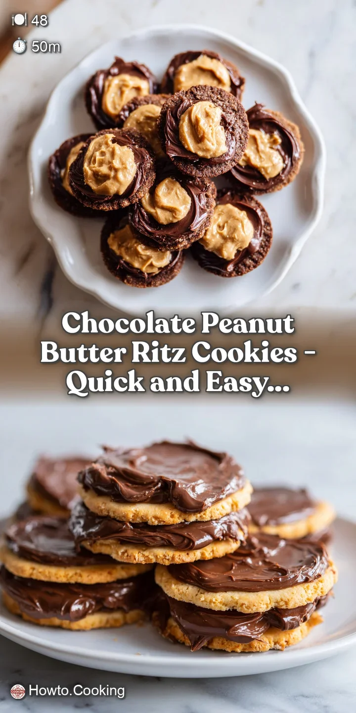 Close-up of a chocolate-covered cookie with visible layers of peanut butter and cracker, covered in chopped peanuts. Salty...