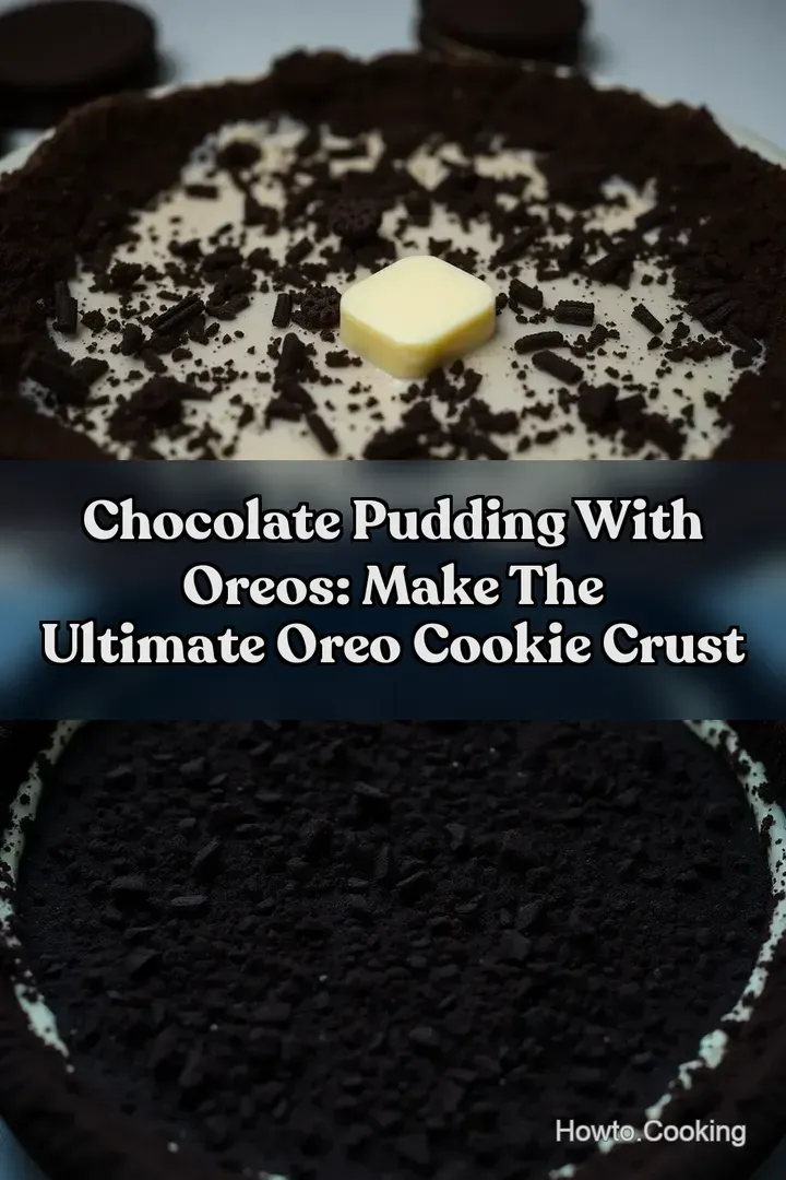Chocolate Pudding With Oreos: Make the Ultimate Oreo Cookie Crust
