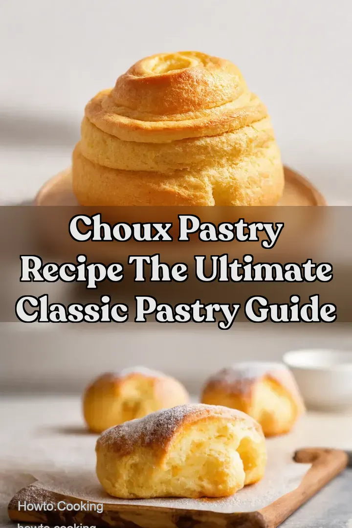 Choux Pastry Recipe The Ultimate Classic Pastry Guide