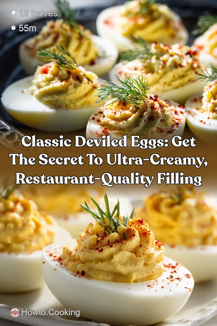 Classic Deviled Eggs: Get the Secret to Ultra-Creamy Restaurant-Quality Filling