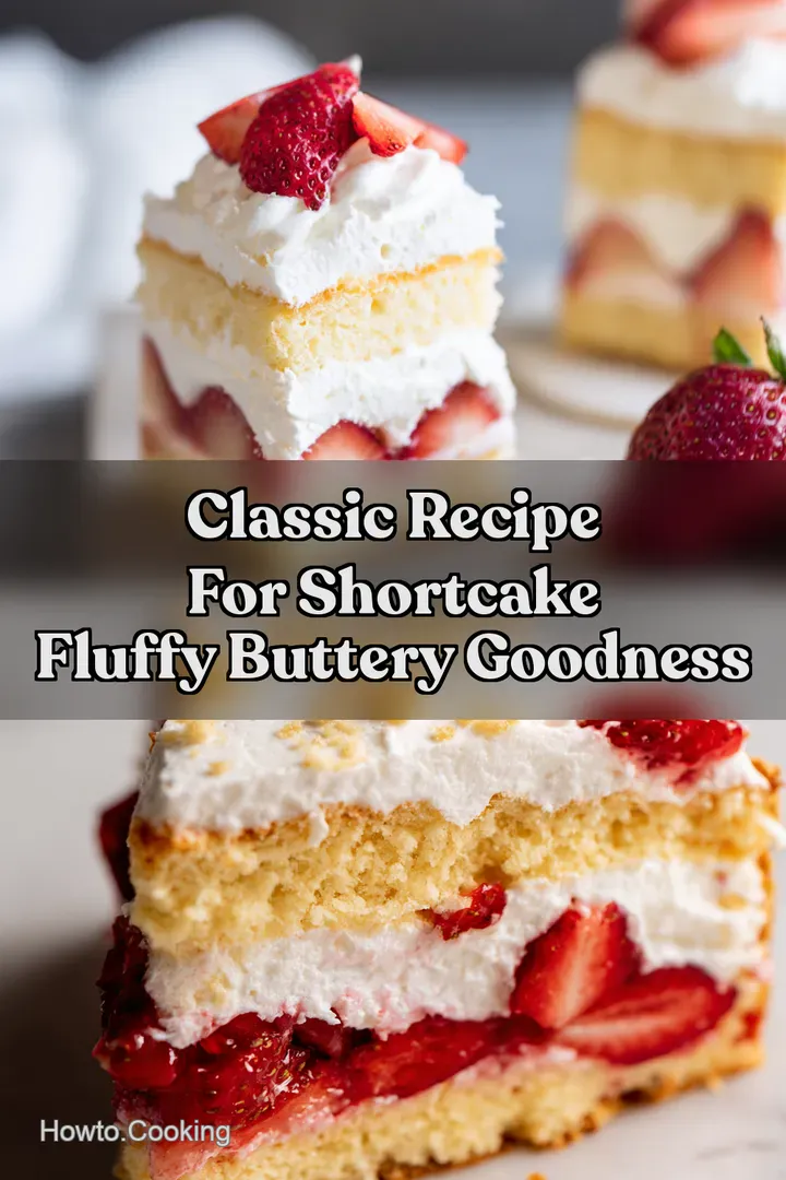 Classic Recipe For Shortcake Fluffy Buttery Goodness