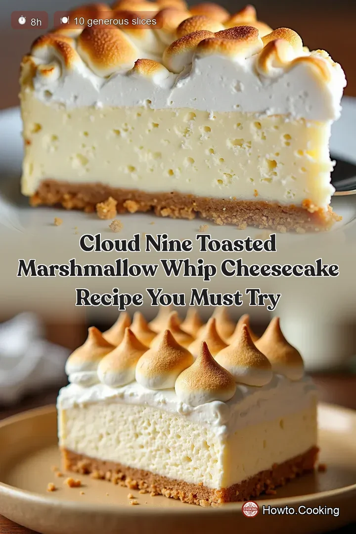 Cloud Nine Toasted Marshmallow Whip Cheesecake Recipe You Must Try