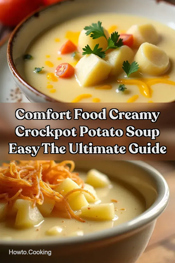 Comfort Food Creamy Crockpot Potato Soup Easy The ULTIMATE Guide