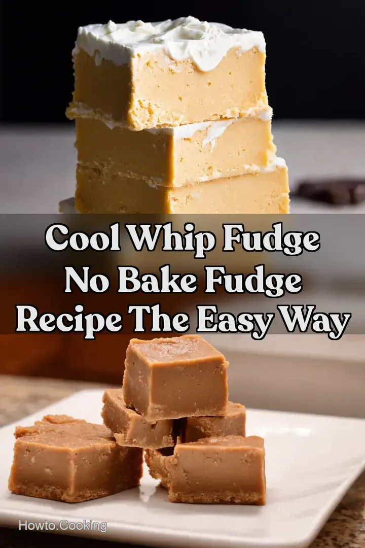 Cool Whip Fudge No Bake Fudge Recipe The EASY Way