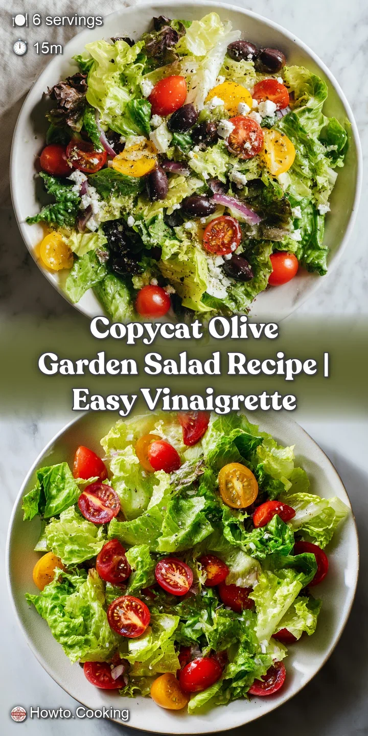 Close-up of a fresh, crisp salad with plump olives, ripe tomatoes, and crunchy croutons, all coated in a rich, flavorful d...