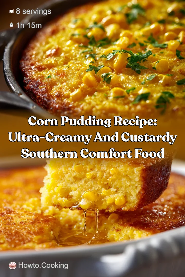 Corn Pudding Recipe: Ultra-Creamy and Custardy Southern Comfort Food