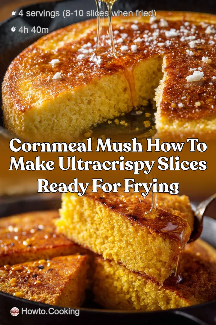 Cornmeal Mush How to Make UltraCrispy Slices Ready for Frying