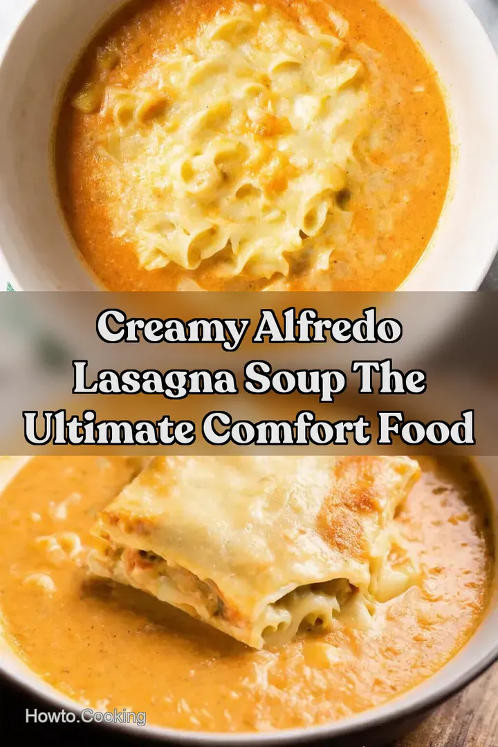 Creamy Alfredo Lasagna Soup The Ultimate Comfort Food