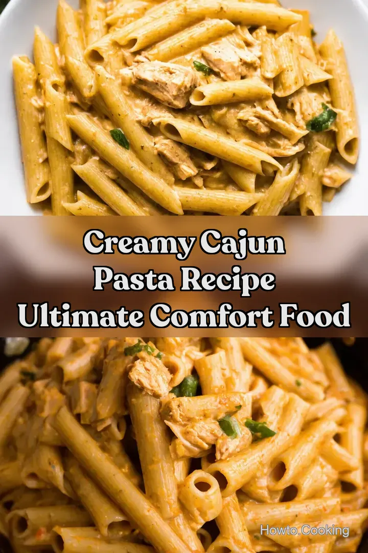 Creamy Cajun Pasta Recipe Ultimate Comfort Food