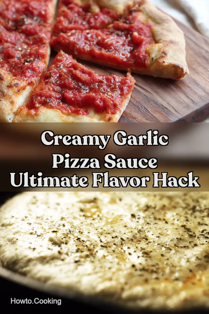 Creamy Garlic Pizza Sauce Ultimate Flavor Hack