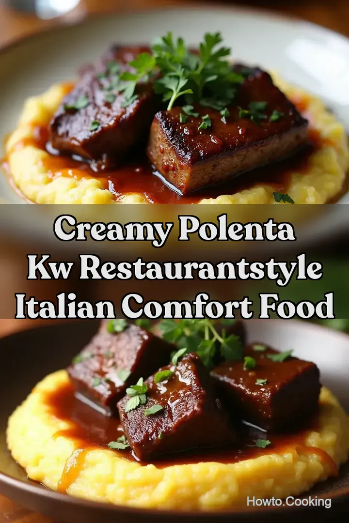 Creamy Polenta kw RestaurantStyle Italian Comfort Food