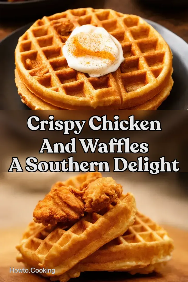 Crispy Chicken and Waffles A Southern Delight