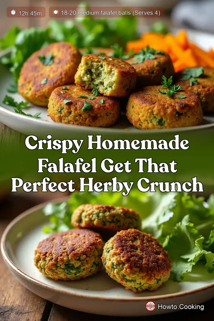Crispy Homemade Falafel Get That Perfect Herby Crunch