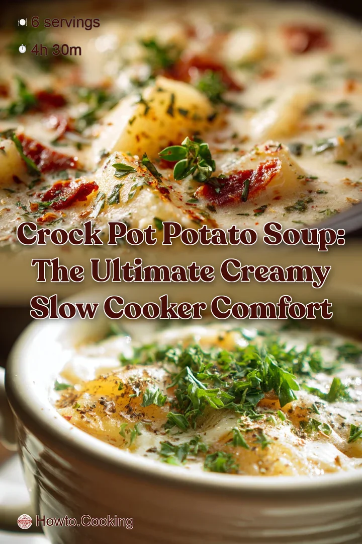 Crock Pot Potato Soup: The Ultimate Creamy Slow Cooker Comfort