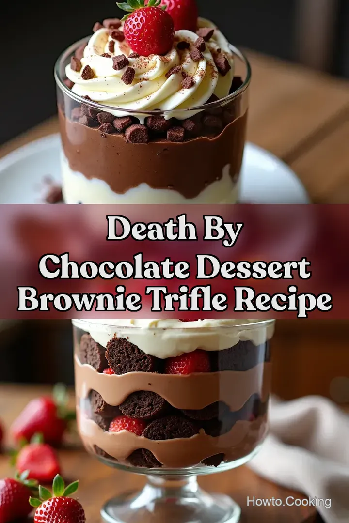 Death by Chocolate Dessert Brownie Trifle Recipe