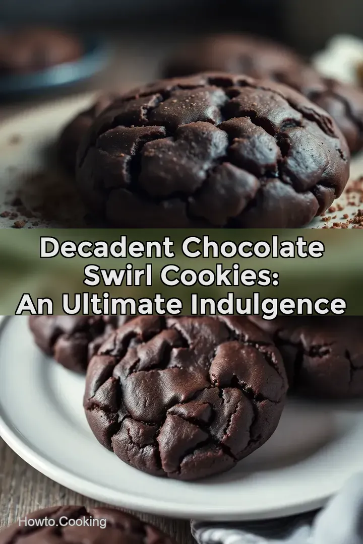 Decadent Chocolate Swirl Cookies: An Ultimate Indulgence
