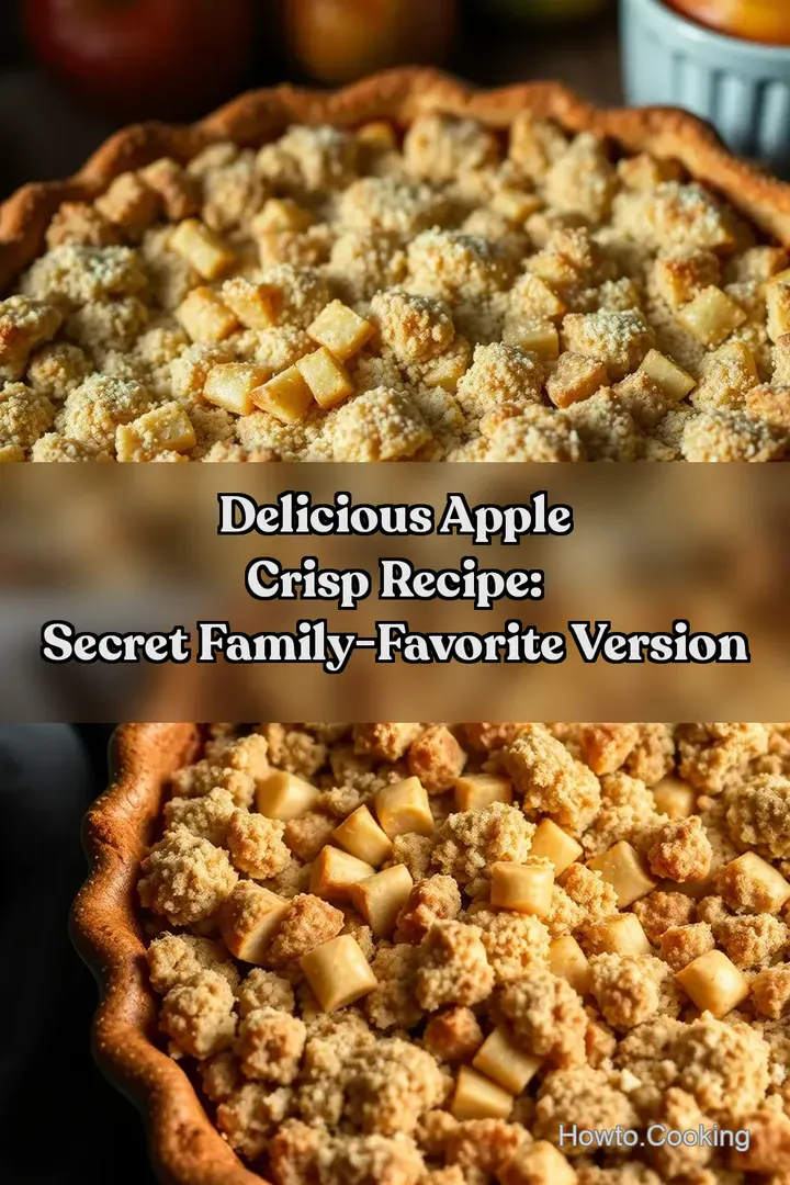 Delicious Apple Crisp Recipe: Secret Family-Favorite Version