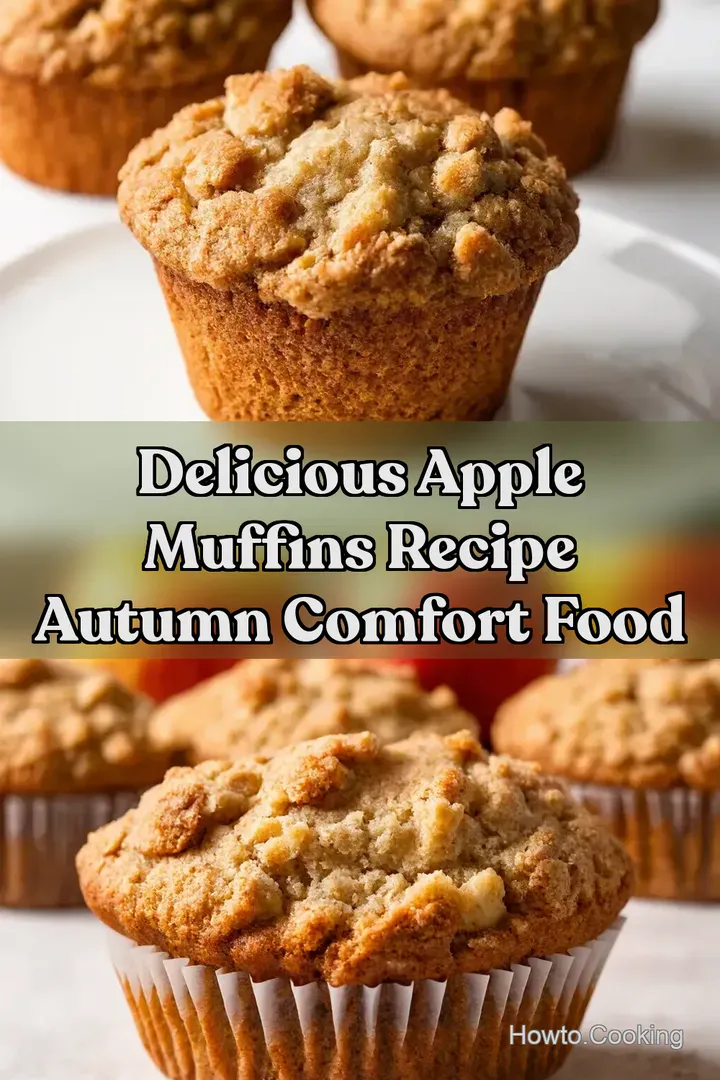 Delicious Apple Muffins Recipe Autumn Comfort Food : PIN FOR LATER Delicious Apple Muffins Recipe Autumn Comfort Food