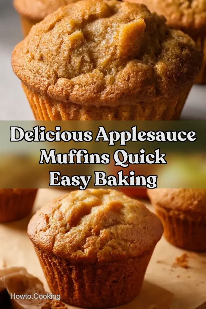 Delicious Applesauce Muffins Quick Easy Baking