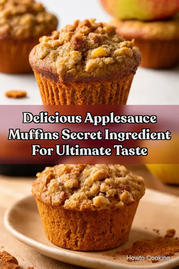 Delicious Applesauce Muffins Secret Ingredient for Ultimate Taste