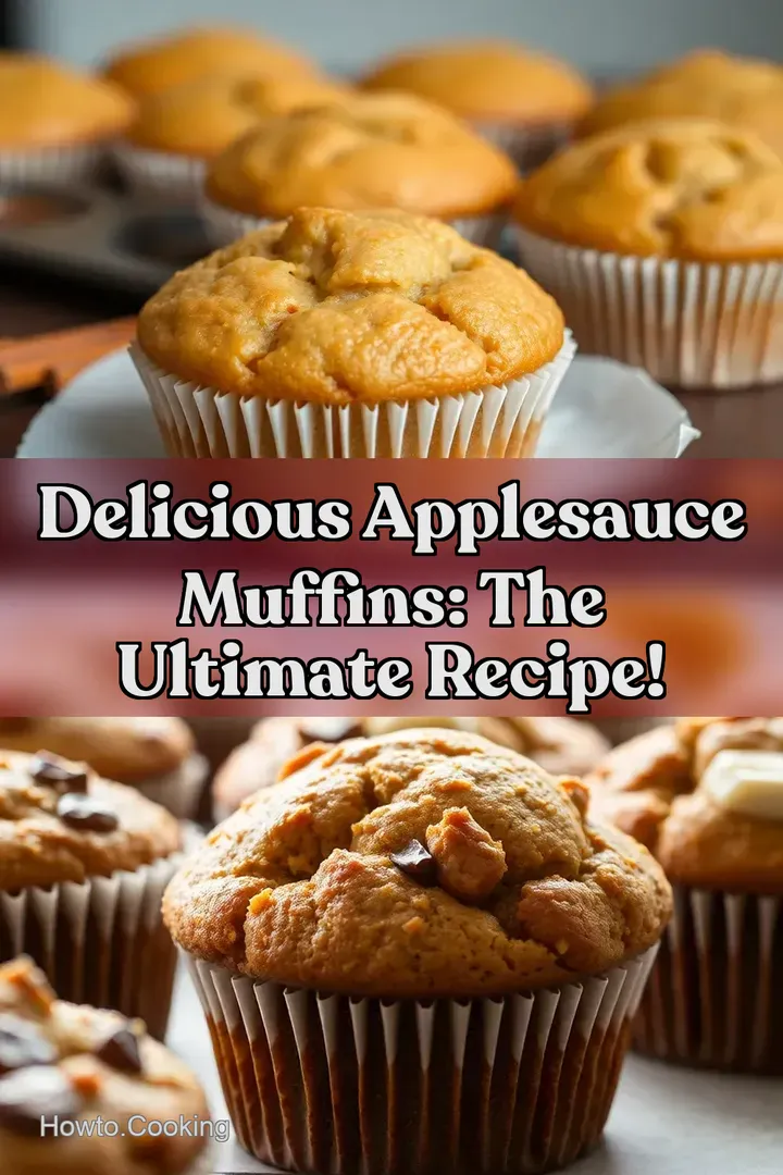 Delicious Applesauce Muffins: The Ultimate Recipe!
