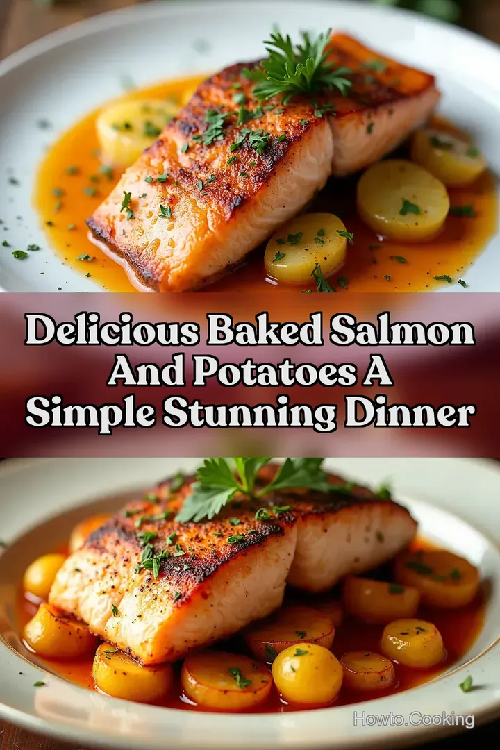 Delicious Baked Salmon and Potatoes A Simple Stunning Dinner