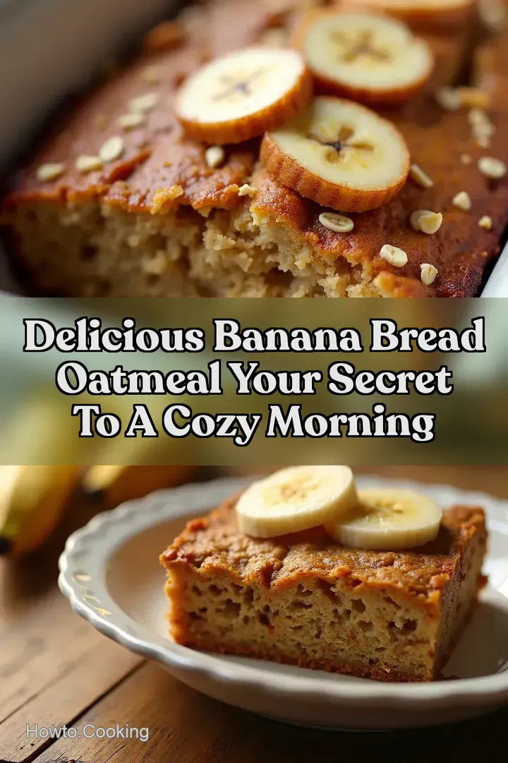 Delicious Banana Bread Oatmeal Your Secret to a Cozy Morning