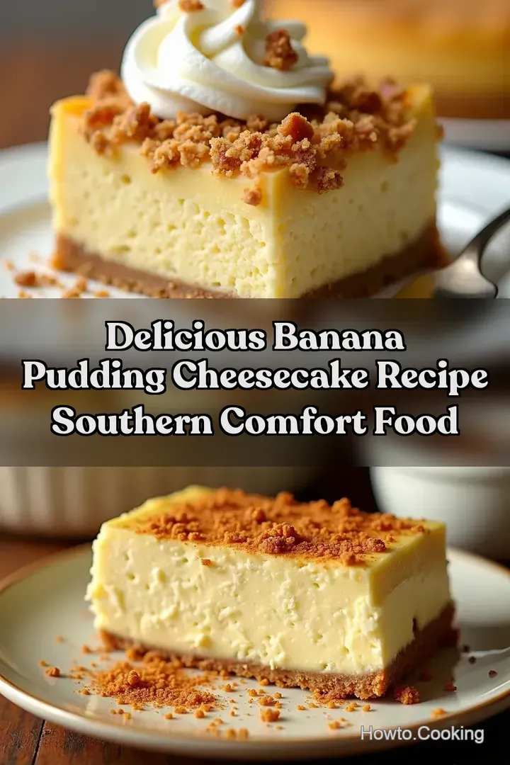 Delicious Banana Pudding Cheesecake Recipe Southern Comfort Food