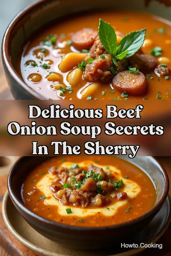 Delicious Beef Onion Soup Secrets in the Sherry