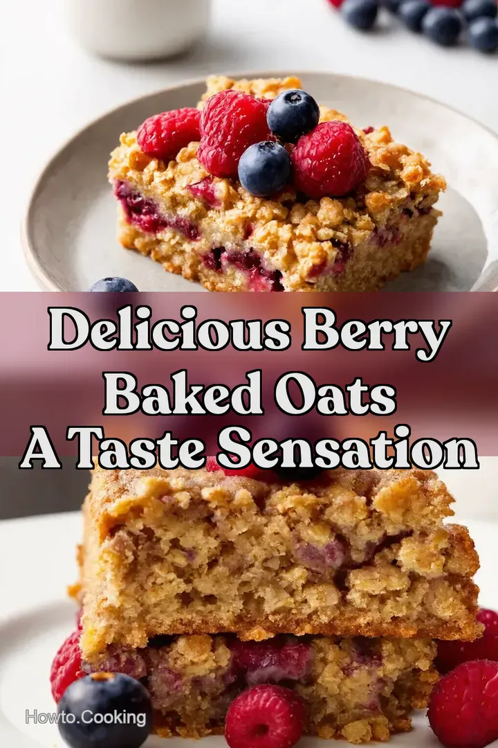 Delicious Berry Baked Oats A Taste Sensation