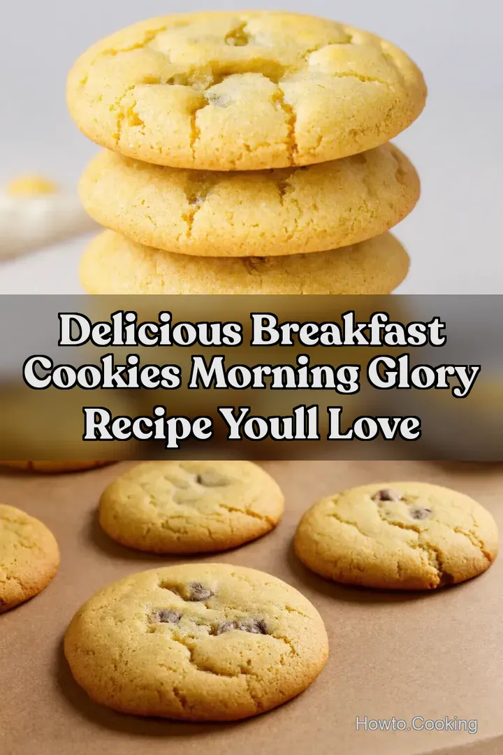 Delicious Breakfast Cookies Morning Glory Recipe Youll Love : PIN FOR LATER Delicious Breakfast Cookies Morning Glory Recipe Youll Love