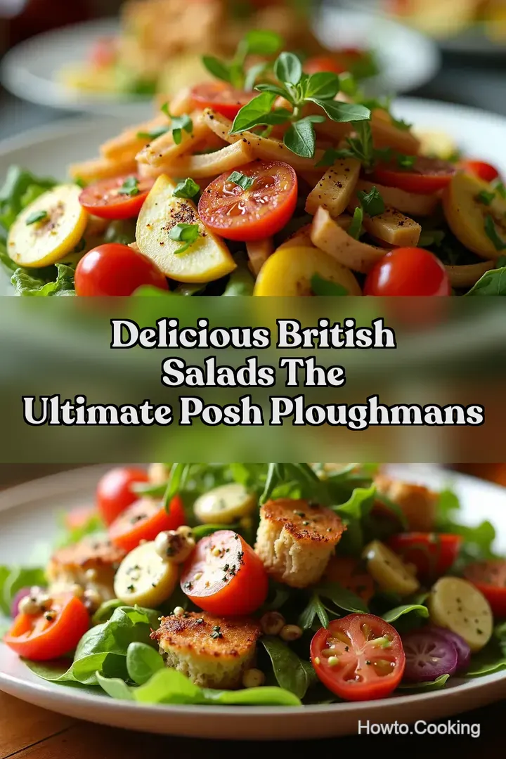 Delicious British Salads The Ultimate Posh Ploughmans