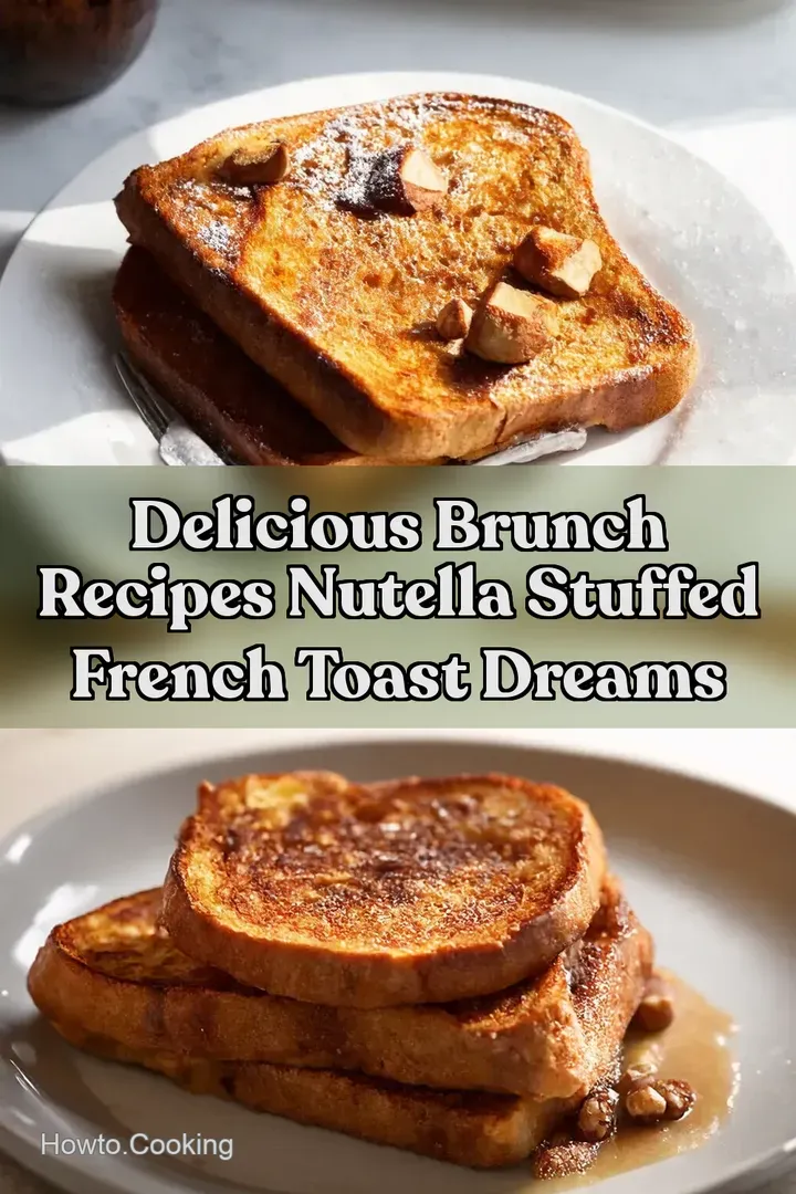 Delicious Brunch Recipes Nutella Stuffed French Toast Dreams