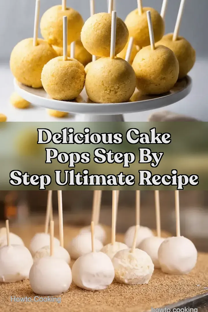 Delicious Cake Pops Step By Step Ultimate Recipe