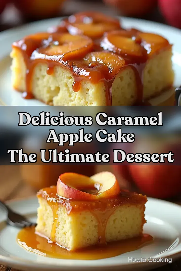 Delicious Caramel Apple Cake The Ultimate Dessert