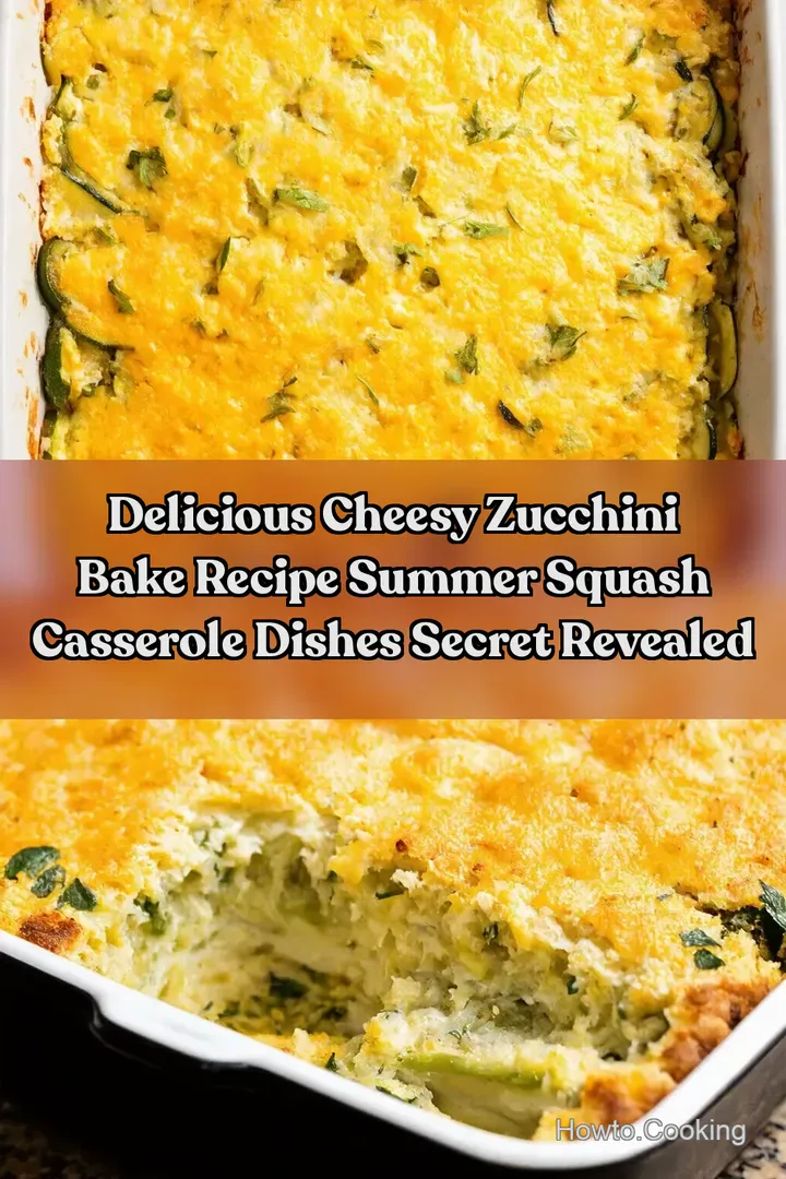Delicious Cheesy Zucchini Bake Recipe Summer Squash Casserole Dishes Secret Revealed