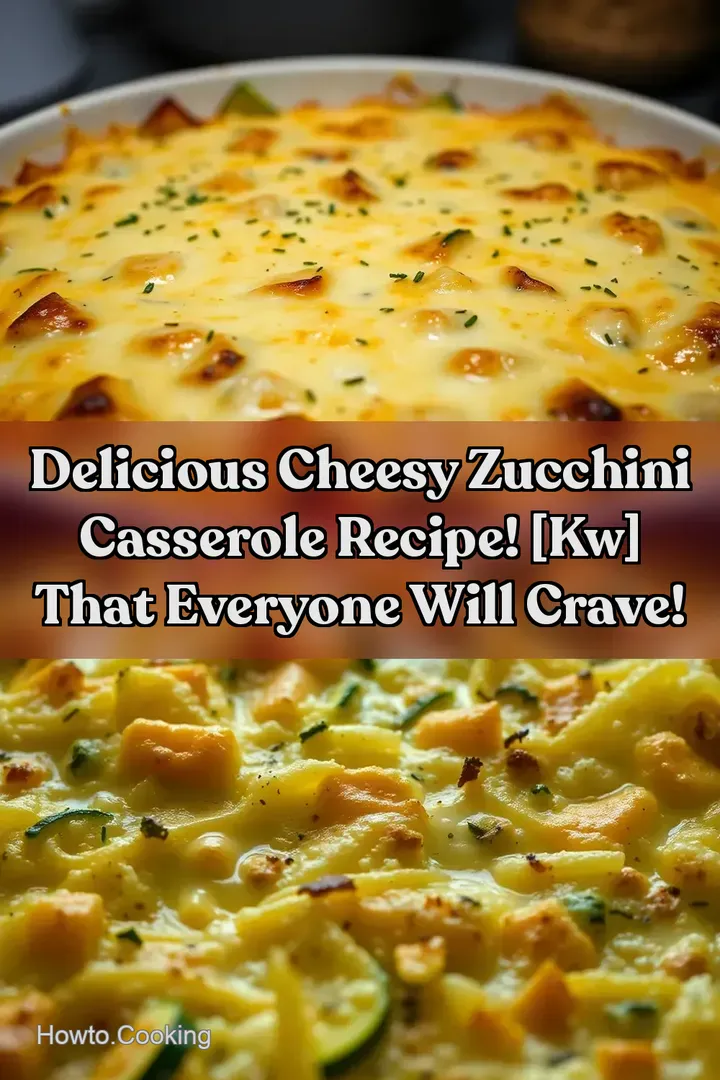 Delicious Cheesy Zucchini Casserole Recipe! [kw] That Everyone Will Crave!