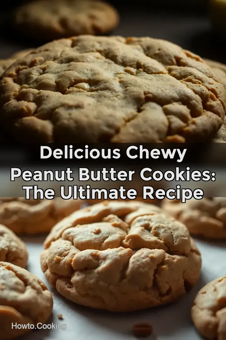 Delicious Chewy Peanut Butter Cookies: The Ultimate Recipe