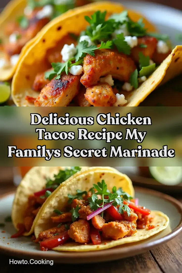 Delicious Chicken Tacos Recipe My Familys Secret Marinade