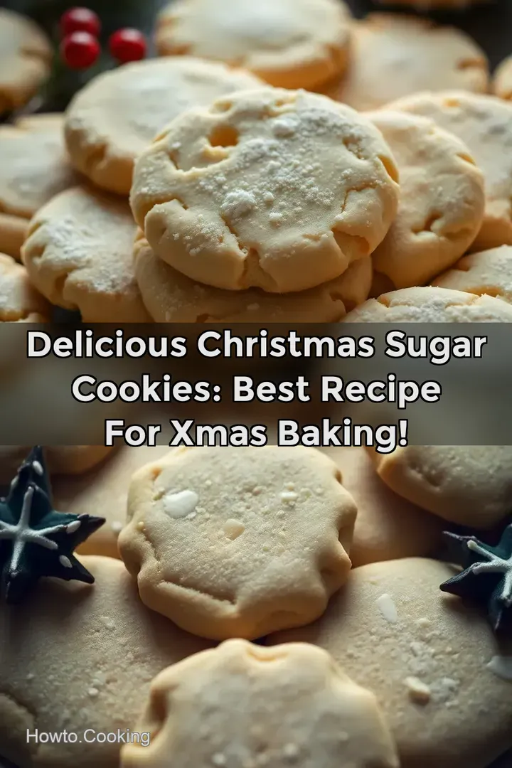 Delicious Christmas Sugar Cookies: Best Recipe for Xmas Baking!
