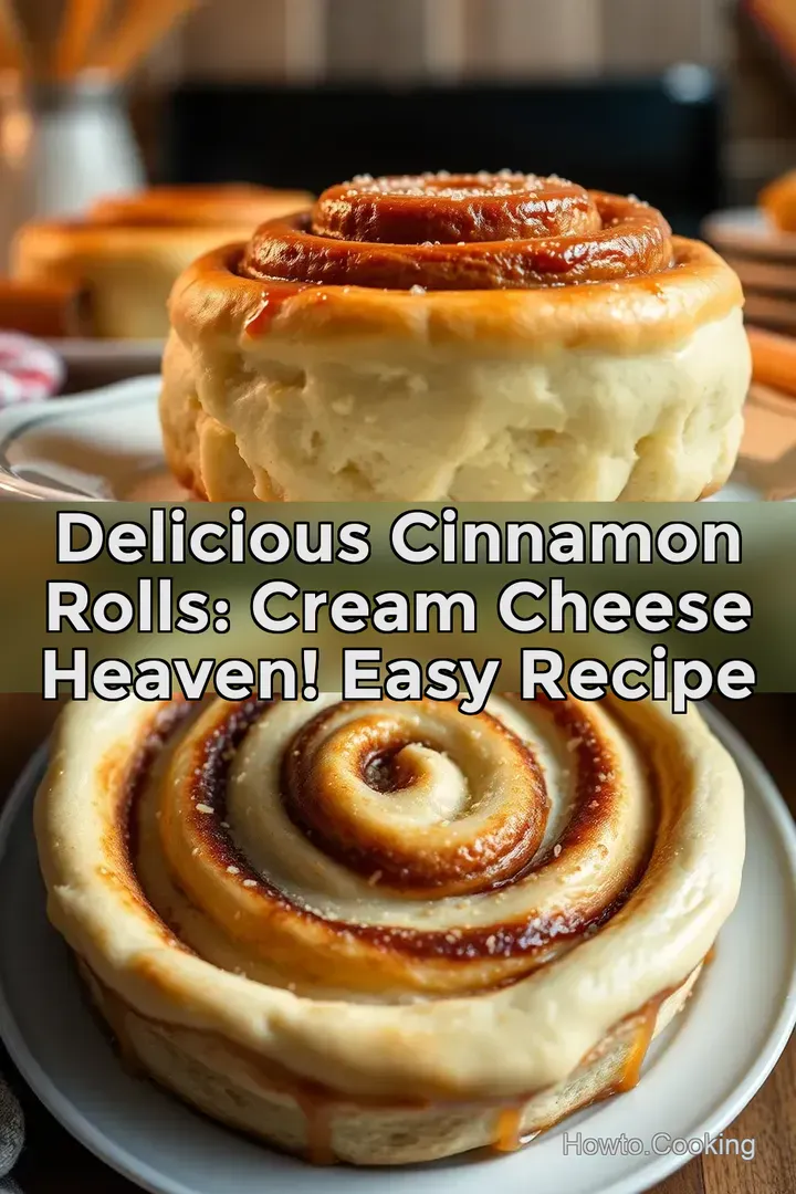 Delicious Cinnamon Rolls: Cream Cheese Heaven! Easy Recipe