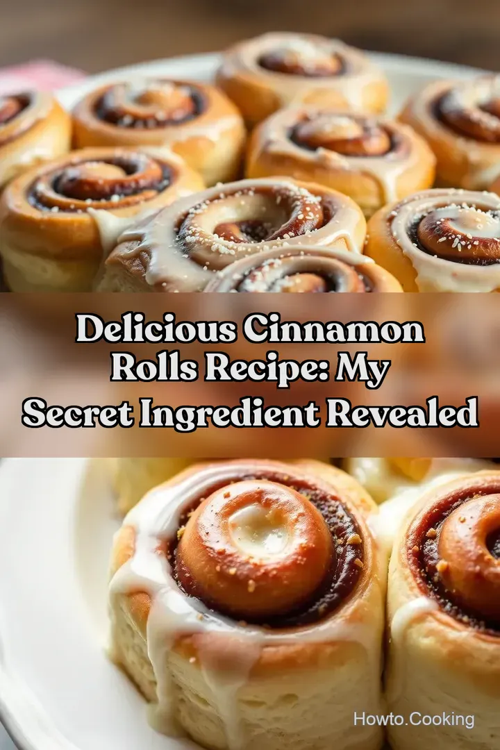 Delicious Cinnamon Rolls Recipe: My Secret Ingredient Revealed