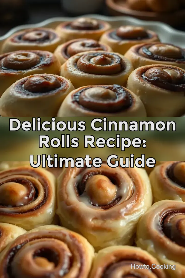 Delicious Cinnamon Rolls Recipe: Ultimate Guide