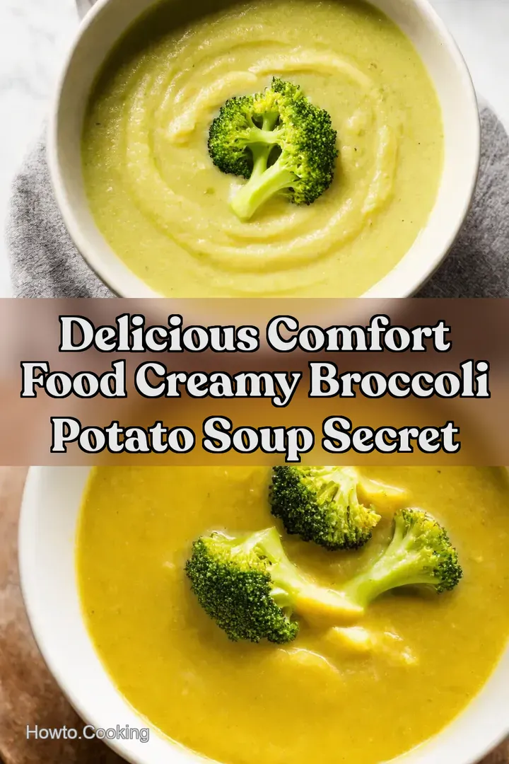 Delicious Comfort Food Creamy Broccoli Potato Soup Secret