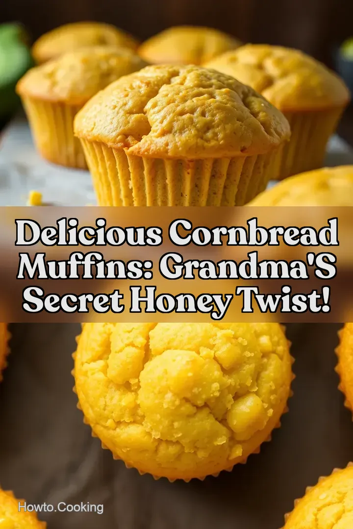 Delicious Cornbread Muffins: Grandma' s Secret Honey Twist! : PIN FOR LATER Delicious Cornbread Muffins: Grandma' s Secret Honey Twist!