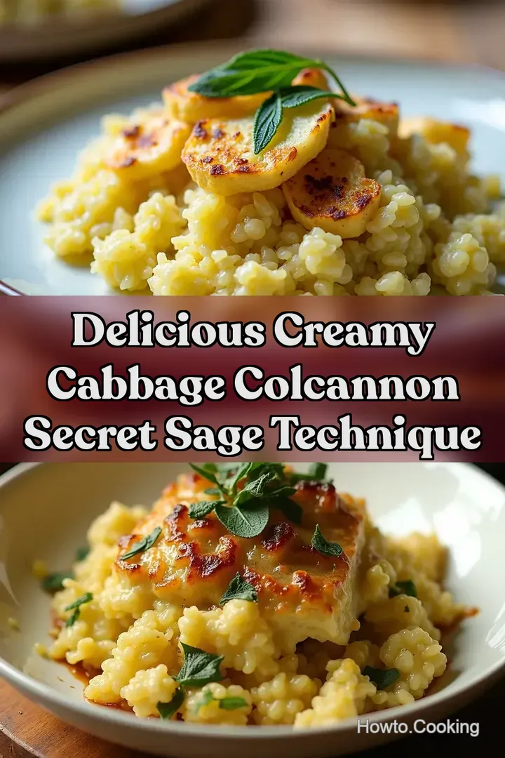 Delicious Creamy Cabbage Colcannon Secret Sage Technique