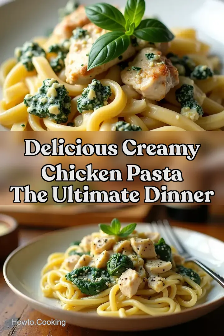 Delicious Creamy Chicken Pasta The Ultimate Dinner
