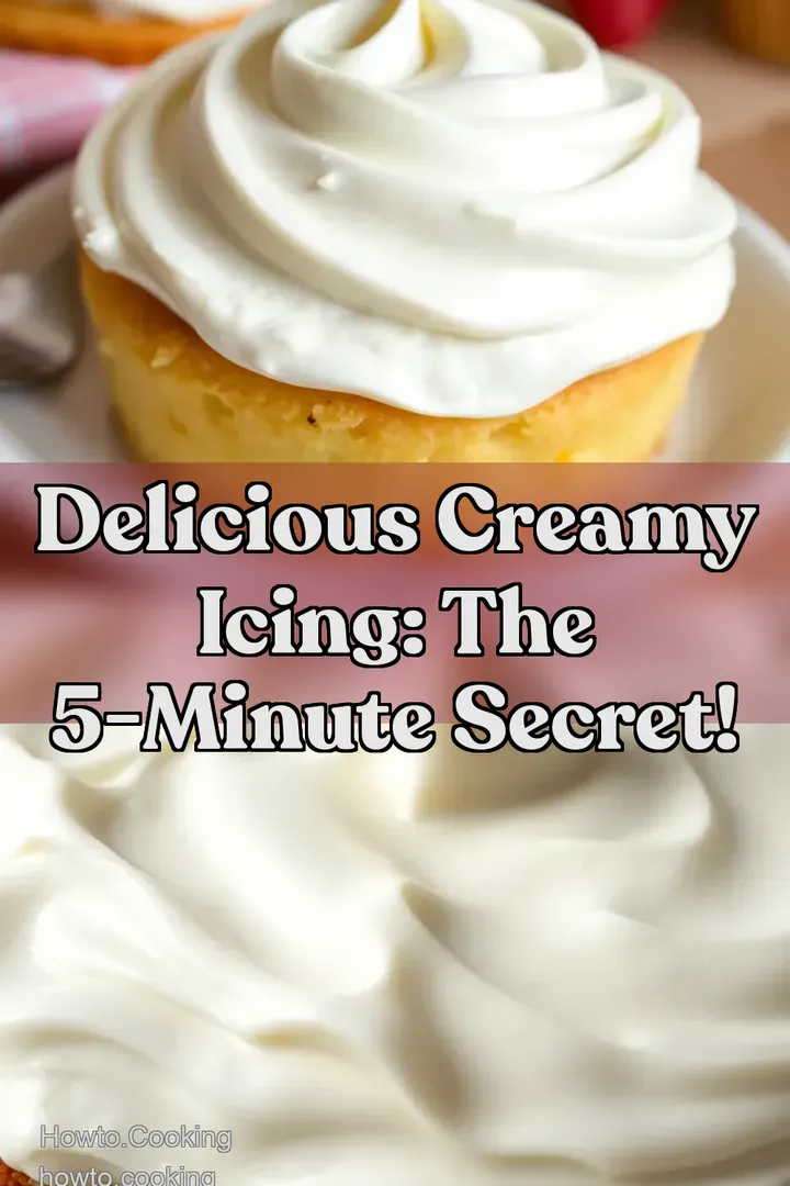 Delicious Creamy Icing: The 5-Minute Secret!
