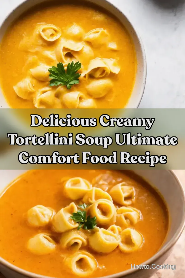 Delicious Creamy Tortellini Soup Ultimate Comfort Food Recipe