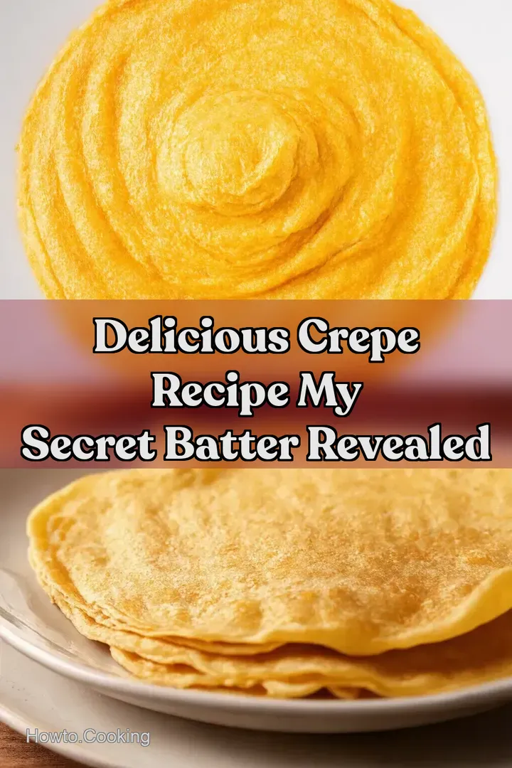 Delicious Crepe Recipe My Secret Batter Revealed : PIN FOR LATER Delicious Crepe Recipe My Secret Batter Revealed
